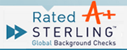 Sterling A+ Background Check